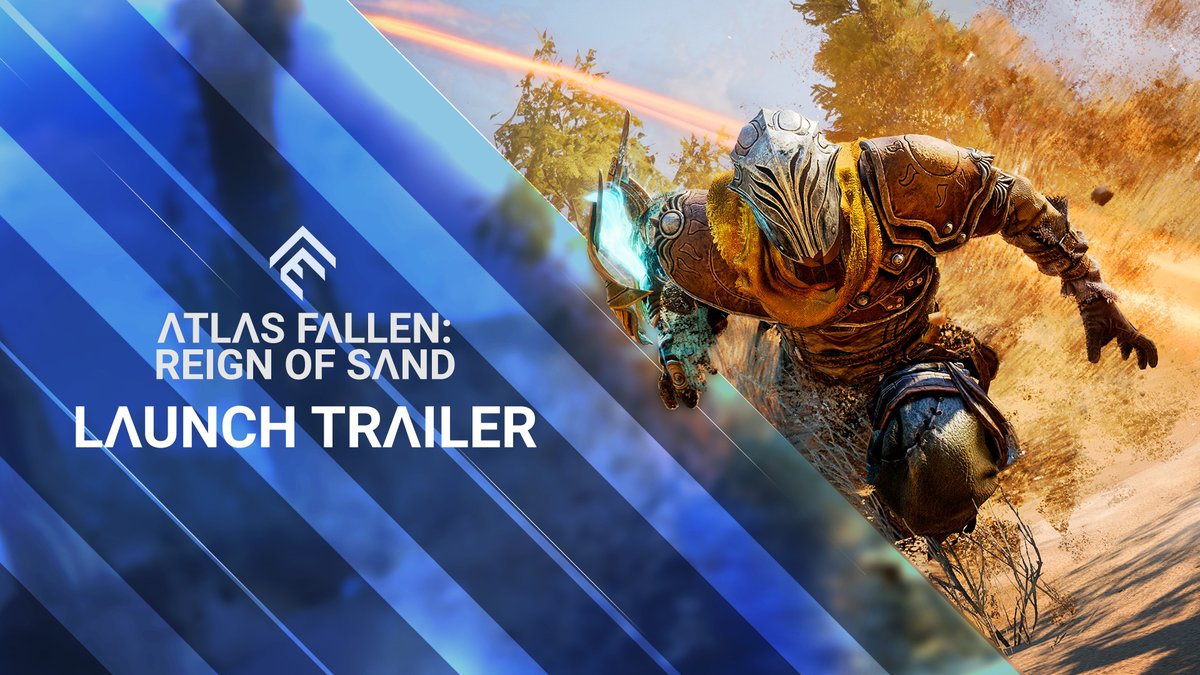 Atlas Fallen's Reign of Sand major and free update is OUT now! 🎉 Dive into an epic adventure: face dreadful foes, explore new challenging territories, and wield your skills in exhilarating combat! Play now on PS5, Xbox Series X|S and PC: