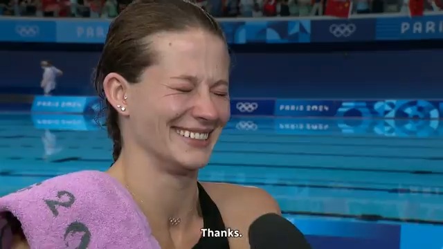 “Unfortunately, I’m really good at getting fourth” An incredible, emotional interview with Caeli McKay after finishing 4th in the women’s 10m platform, just 7.6 points away from a bronze medal DivingPlongeonCanada | #diving