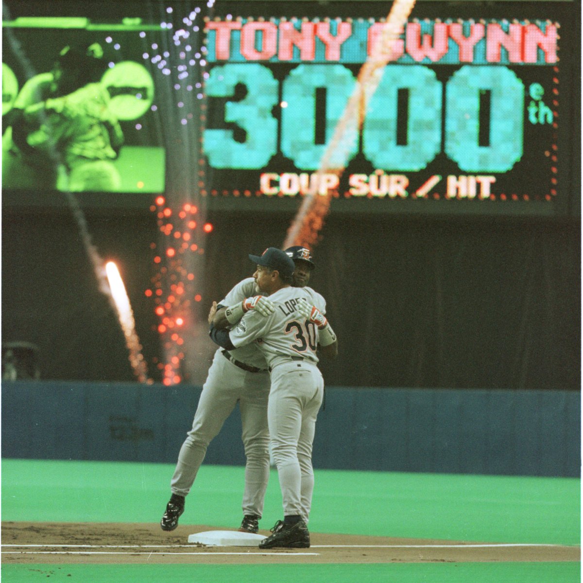 "A star for the ages for Tony Gwynn. No. 3,000!" — Jerry Coleman