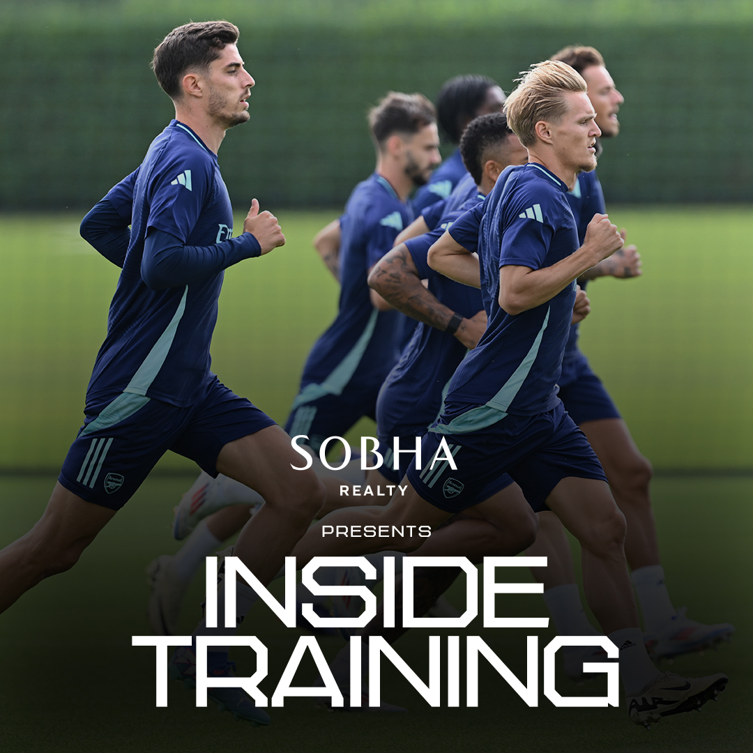 Ready for tomorrow 👊 📺 Go inside training and watch all our preparations at Sobha Realty Training Centre 👇