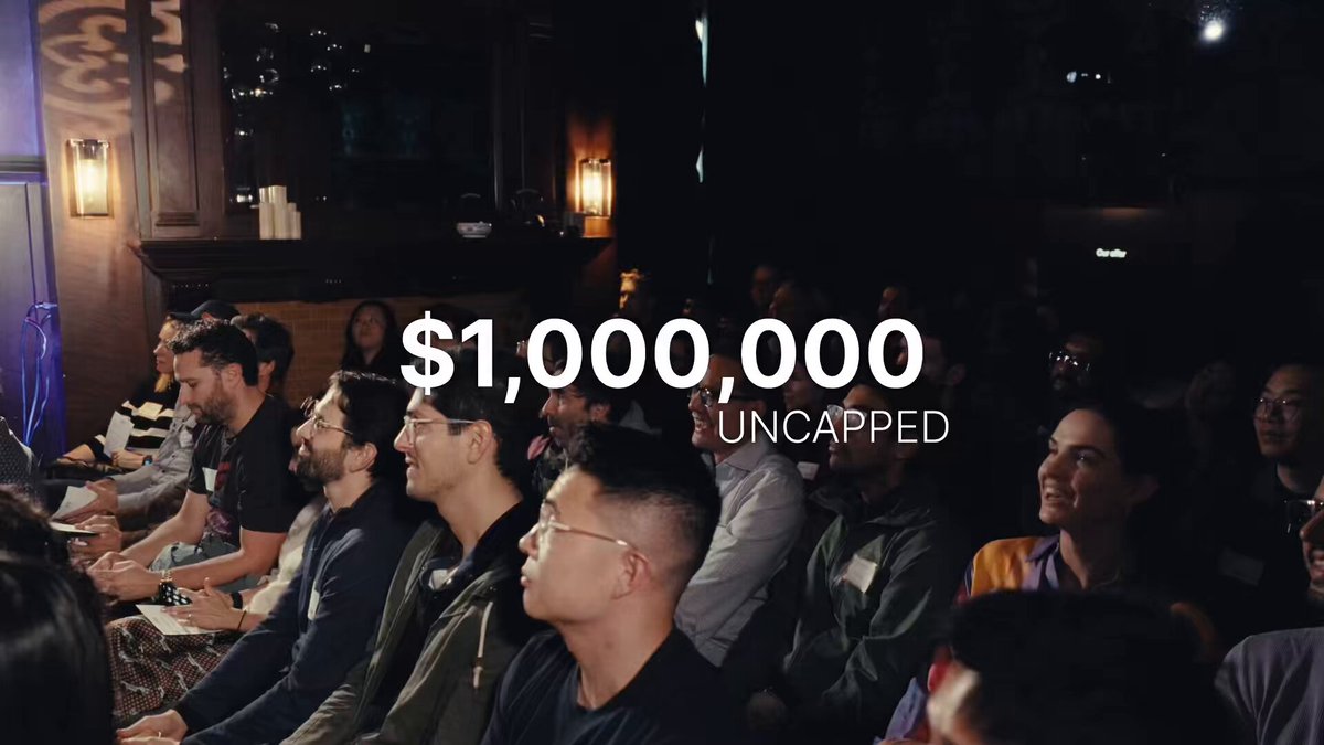 HF0 now invests $1 million uncapped into every team. Regular applications open today. Deadline Sunday. The top repeat founders in the world can accomplish an unbelievable amount with $1M in HF0 and don’t need to take on the dilution of a traditional seed round… (1/5)