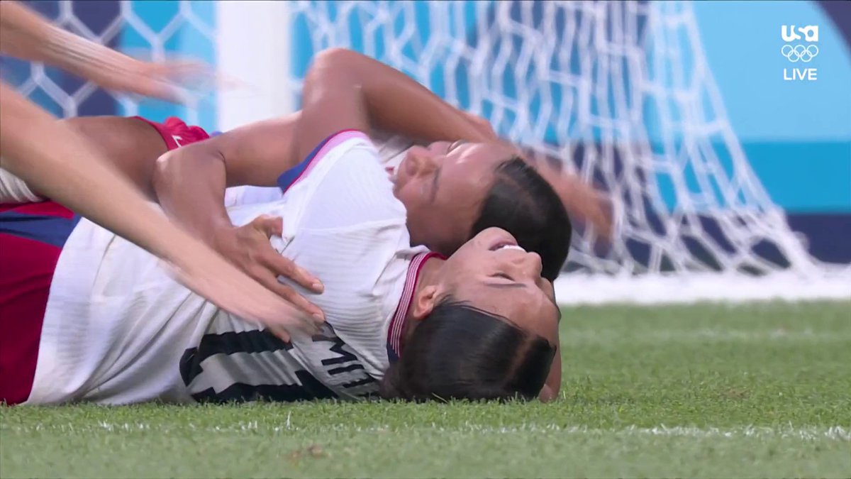 SOPHIA SMITH STRIKES IN EXTRA TIME FOR THE USA. 💥🇺🇸 #ParisOlympics | 📺 USA Network and Peacock