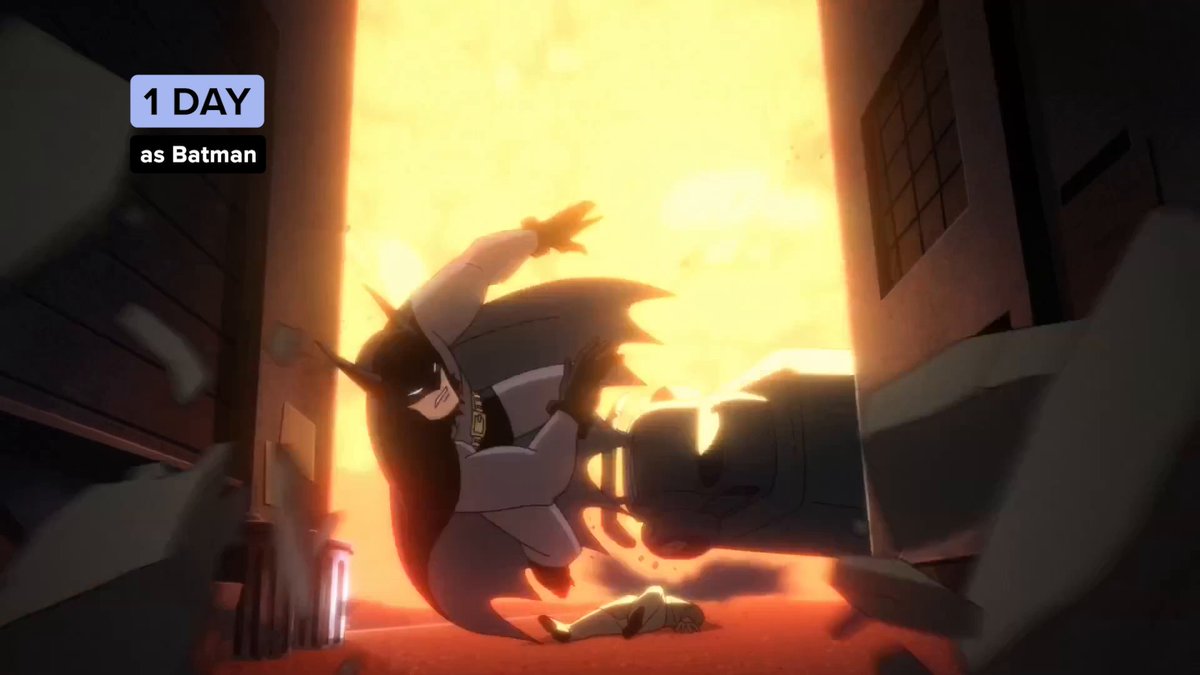 Even "being Batman" comes with a bit of a learning curve...