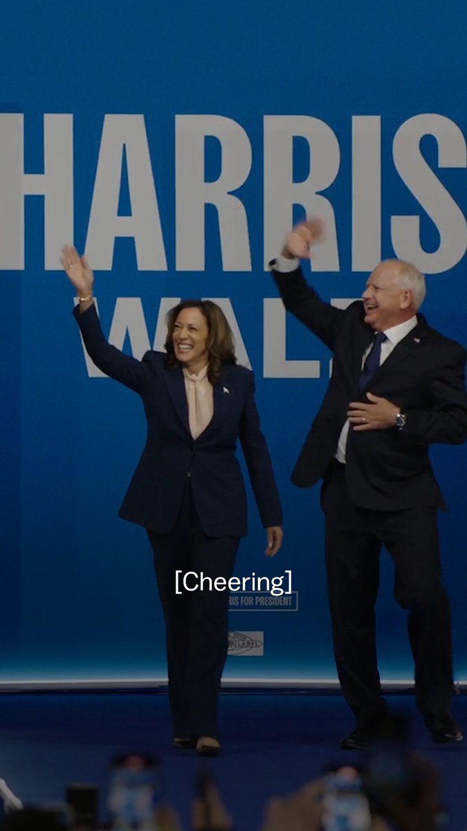 Since the day I announced my candidacy, I set out to find a partner who can help unite our nation and move us forward—a fighter for the middle class and patriot who believes in the promise of America. I am here today because I found such a leader: Governor Tim Walz.