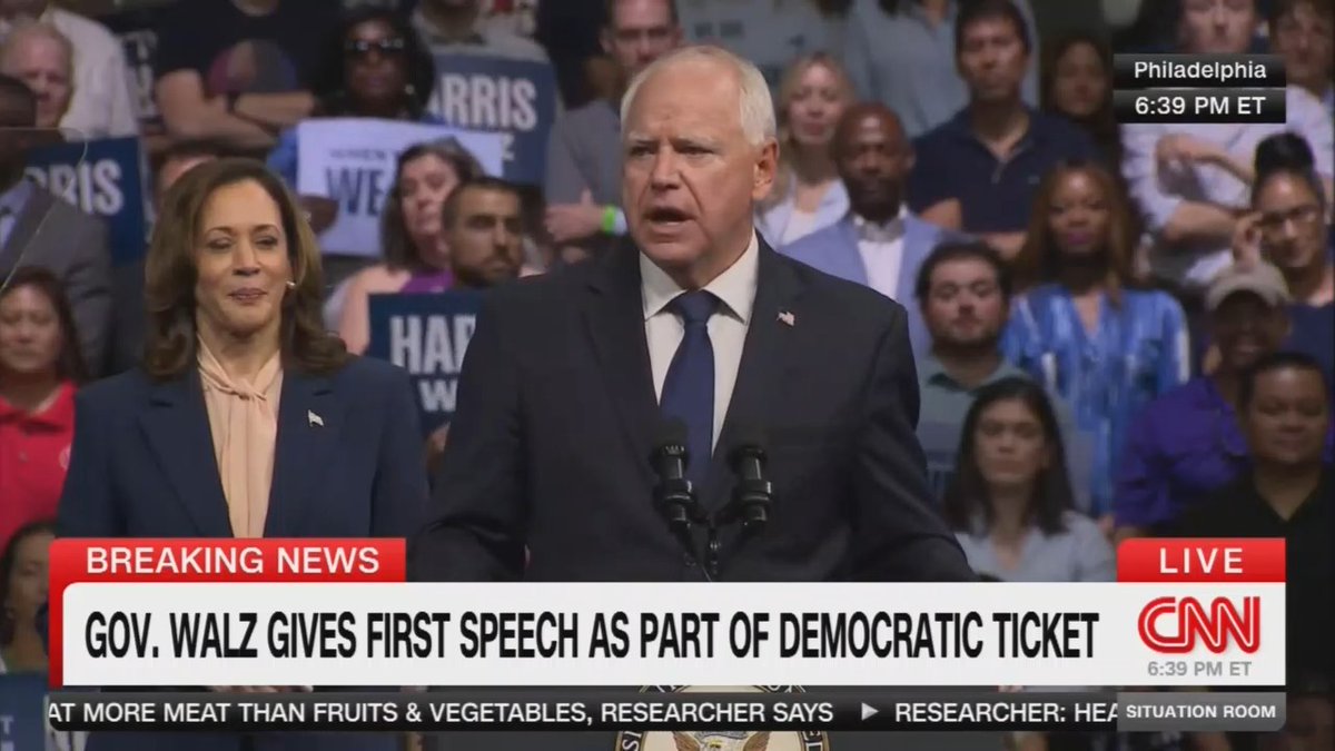 Gov. Walz: Violent crime was up under Donald Trump. And that's not even counting the crimes he committed!