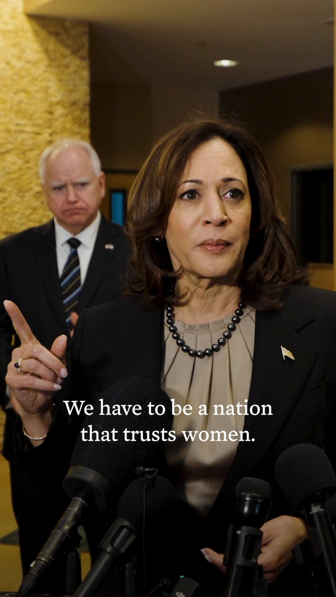 We trust women, and women trust us to fight for their reproductive freedom.