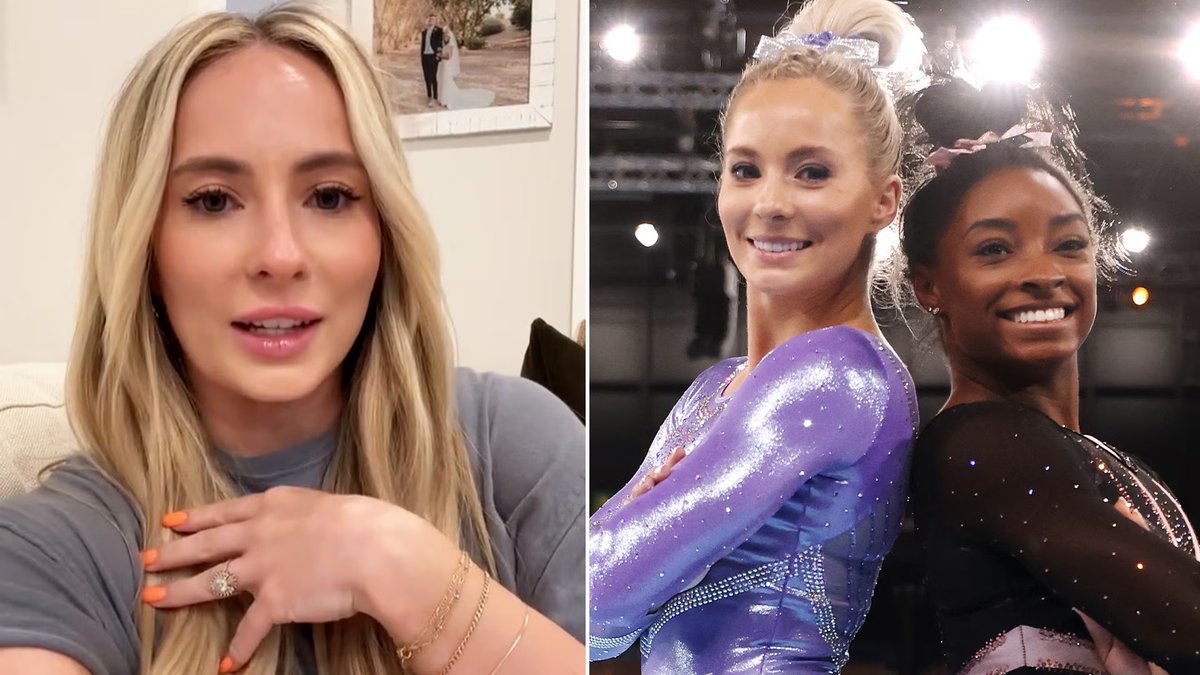 Gymnast MyKayla Skinner begs Simone Biles to help end cyberbullying after 2024 #ParisOlympics drama.