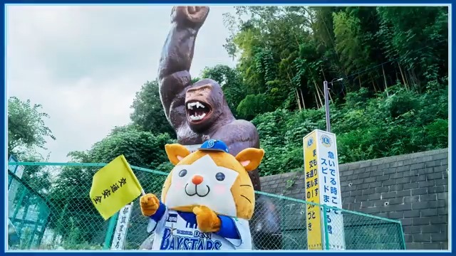 【DB.スターマンのI☆KANAGAWA散歩 in 横浜市都筑区】 神奈川に本拠地を移転して、今年で70年目を迎えたベイスターズ⭐️ 同じく今年区制30周年を迎える横浜市都筑区に、#スターマン がおじゃましました🐹🦍 #スターマンがおじゃましました #ありがとう神奈川 #神奈川移転70年 #baystars