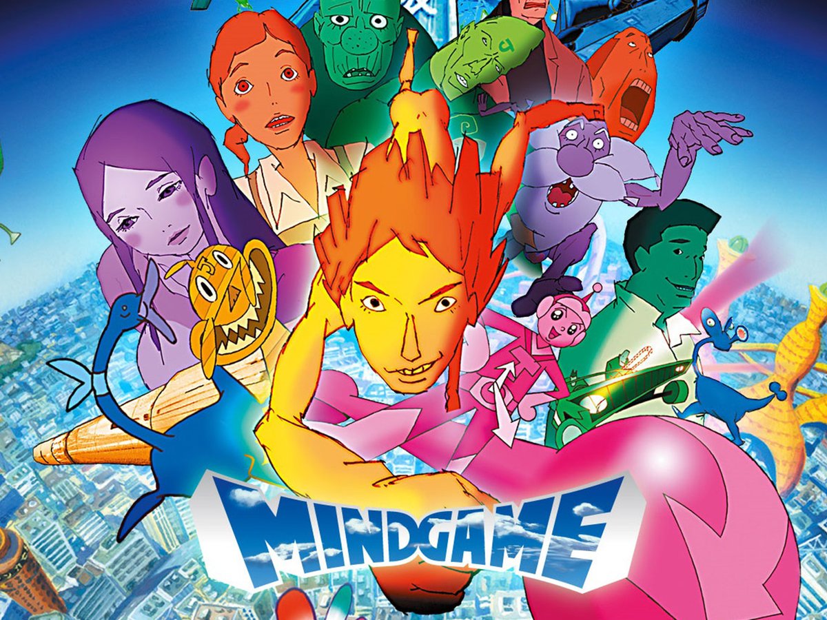 Happy 20th anniversary to "Mind Game" by ๆนฏๆต
ๆฟๆ & STUDIO4โใฎ๏ผฃๅญ (C-ko) (August 7, 2004), which remains my favorite animated film. I made a special clip with some rare behind-the-scenes footage. >>