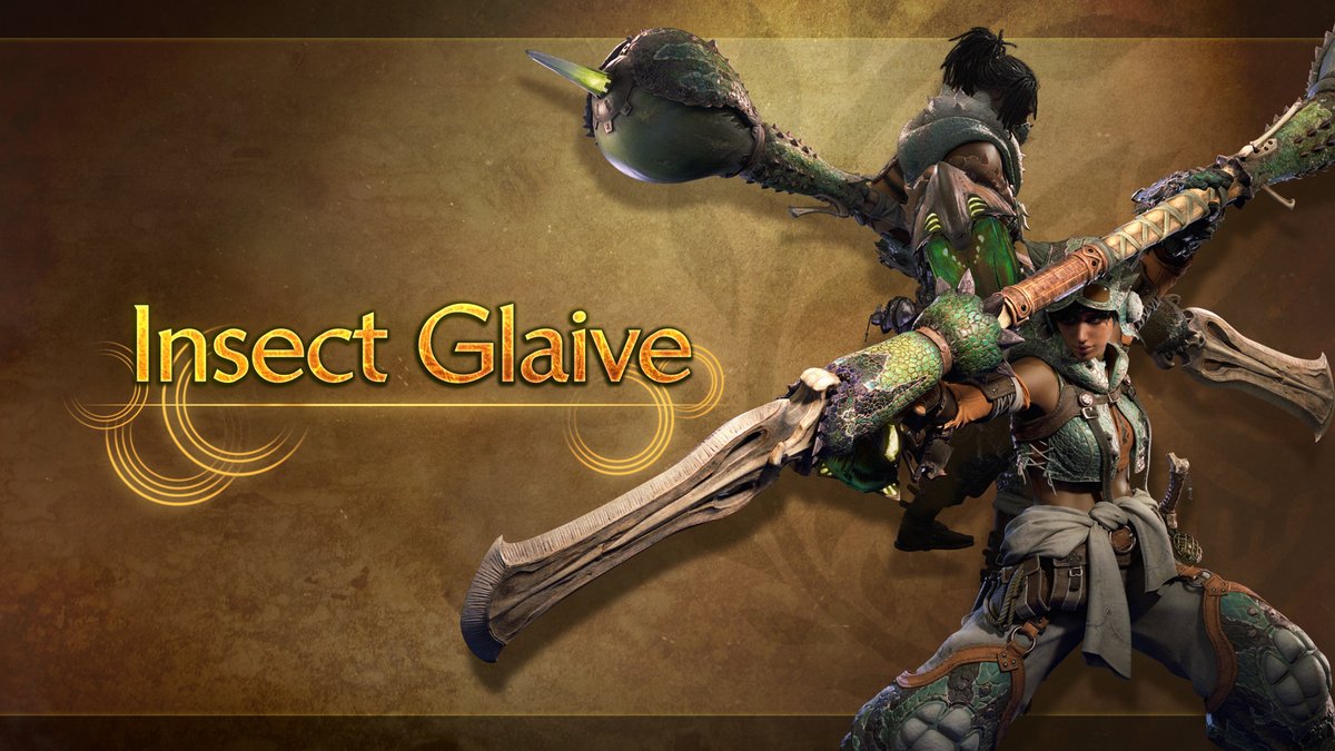 ⚔️ Insect Glaive ⚔️ Take to the skies with your Kinsect ally and harvest extracts from monsters for powerful buffs! Use Focus Mode to effectively coordinate attacks with your Kinsect! #MHWilds