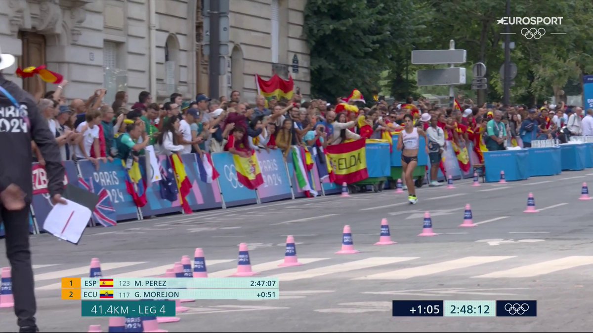 OROOOOOOOOOOOOOOOOOOOOOOO 🥇🥇 CAMPEÓN Y CAMPEONA OLIMPICAAAAAA ALVARO MARTÍN Y MARÍA PÉREZ 🇪🇸 consiguiendo la medalla de ORO en la marcha mixta de maratón