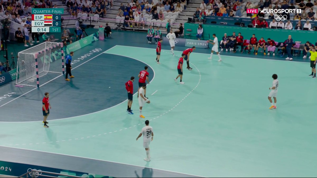 🤾♂️Balonmano l #JuegosOlímpicos FINAL: Egipto 🇪🇬 28 - 29 España 🇪🇸 🔸Tremenda la remontada de los hispanos para igualar un partido que parecía perdido y primero mandarlo a la prórroga, para, finalmente, METERSE EN LAS SEMIFINALES de #Paris2024 .