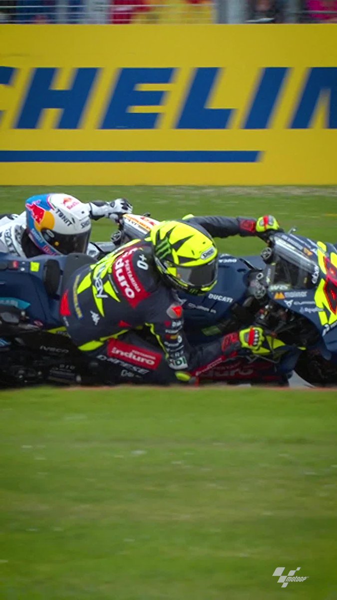 It's Fabio Di Giannantonio's day! 🙌 YOU decided that his move on Alex Márquez in the race was the best overtake from the #BritishGP 🇬🇧⚔️ #MotoGP75