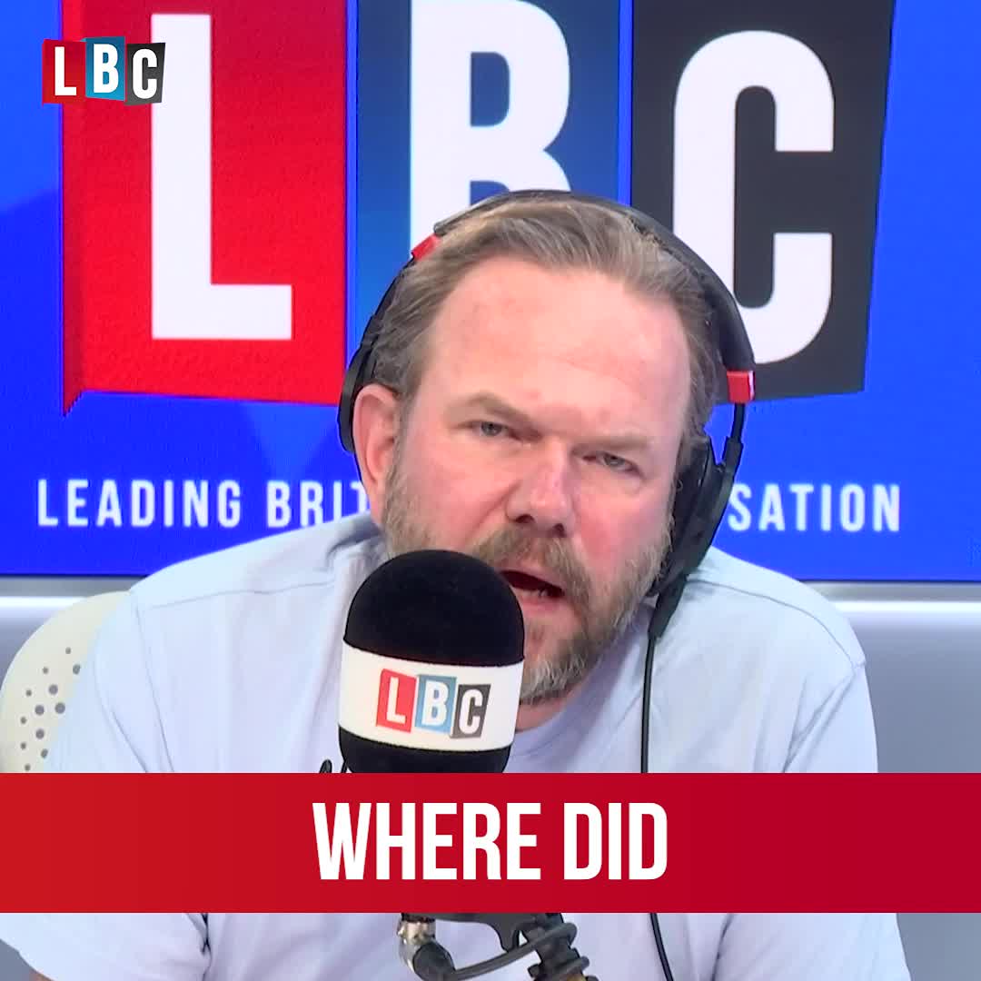 'He got his information from an alleged human trafficker and organised criminal.... but he's absolutely adamant the riots had nothing to do with him.' James O'Brien reacts as Nigel Farage claims he got caught up in misinformation circulating from influencers like Andrew Tate.