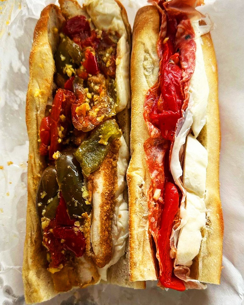 Fiore’s House of Quality in Hoboken is known for its homemade mozzarella and Italian deli sandwiches featuring meats like mortadella, gabagool, and prosciutto.