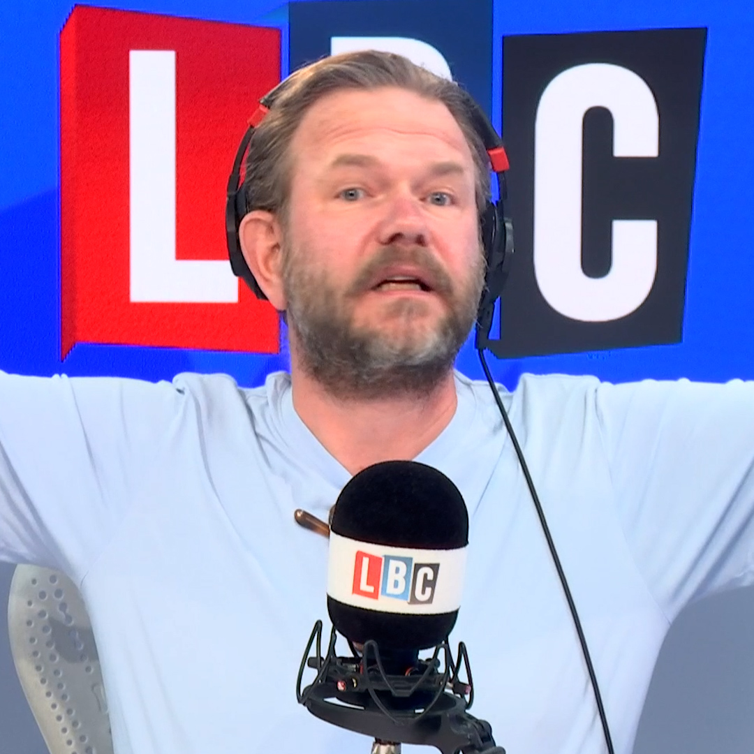 'It was a little slip of the tongue.' James O'Brien 'sincerely' apologises for calling the current violence in the UK the 'Farage riots'.