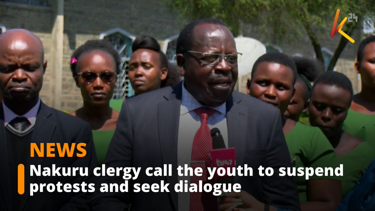 Nakuru clergy and youth call for suspension of nane nane protests