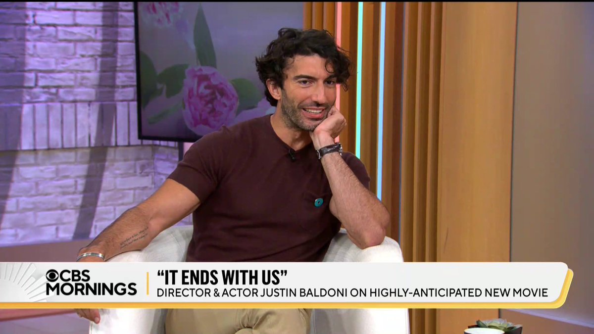 .justin baldoni had never read a romance book before “It Ends With Us” — so, what made him want to adapt, direct and star in the film? He tells CBS Mornings about the emotional experience of reading the book and how author Colleen Hoover gave him the confidence to cast himself.