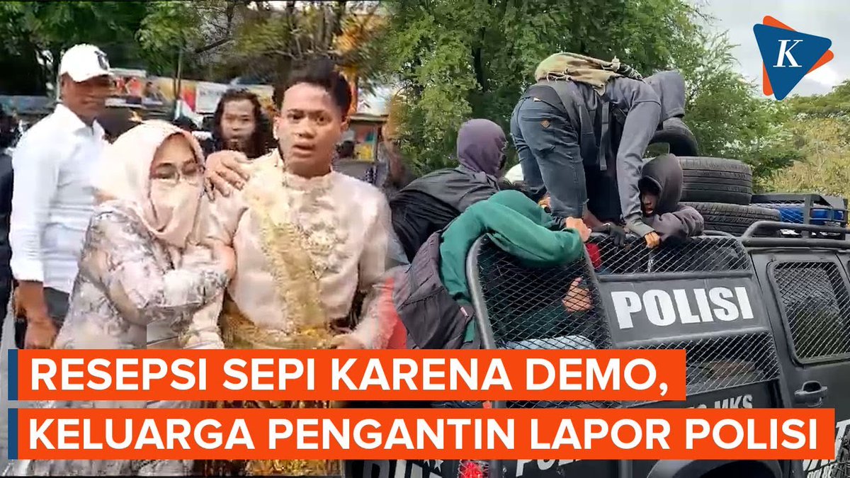 Resepsi Sepi karena Demo, Keluarga Pengantin Merasa Rugi dan Lapor Polisi ~N #Resepsi #Demo #Makassar