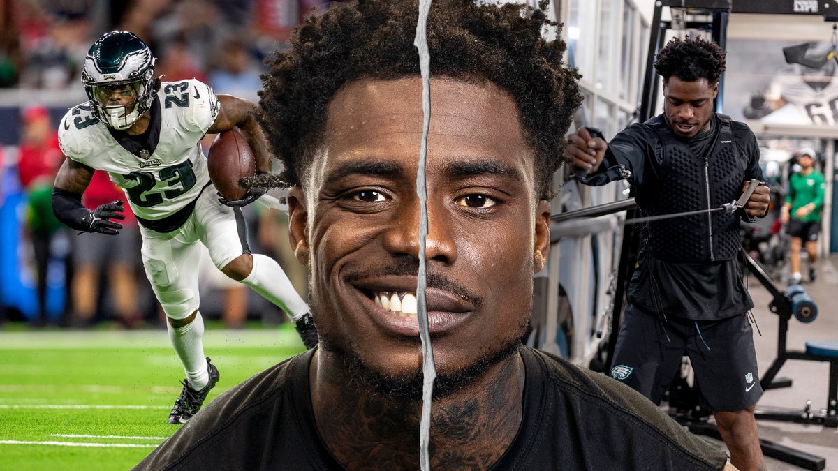 .C.J. Gardner-Johnson is back & we went 🏠 hunting with him & GILLIE DA KING! New episode of Unscripted out now. Come along ⬇️ LF | #FlyEaglesFly