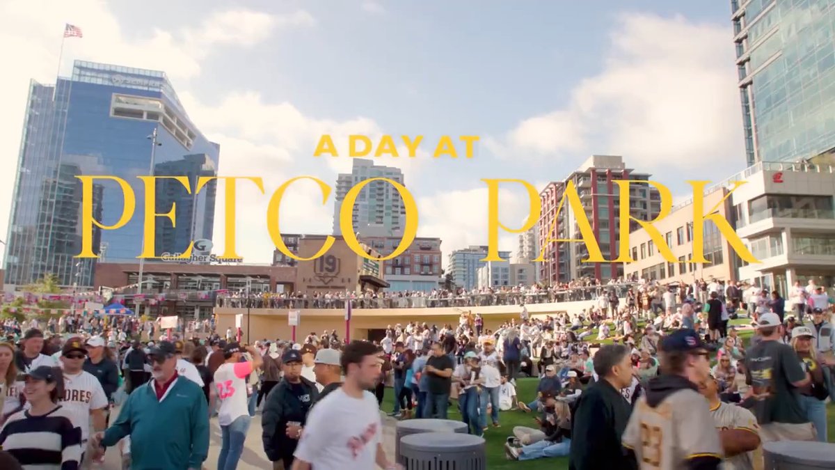 an evening at Petco Park, but make it ✨cinematic✨