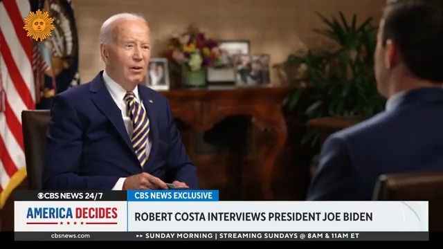 🚨 JUST IN: Joe Biden just told CBS he is “NOT CONFIDENT” in the peaceful transfer of power in January 2025. What the hell is that supposed to mean?! HE is the one in control of that.