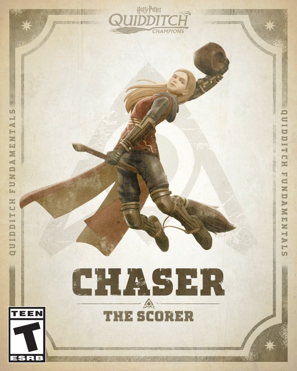If you want the honour of being a top scorer for your team, Chaser might just be the position for you! #QuidditchChampions