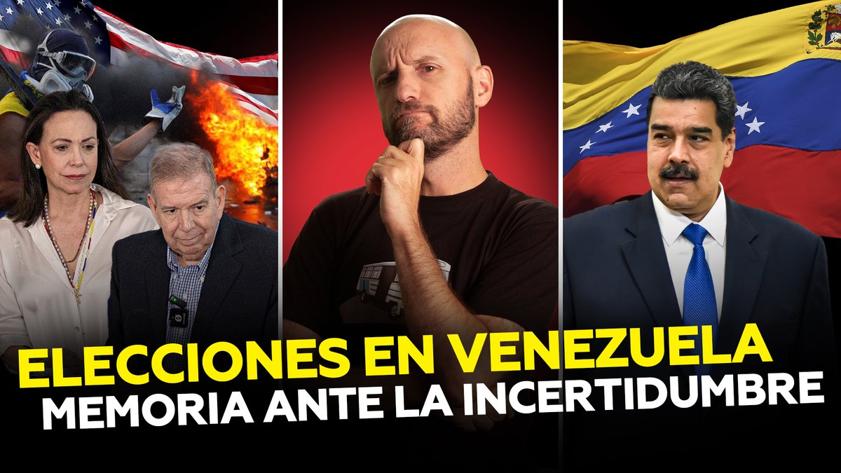 Hoy, en ‘Déjà vu’ venezolanos… 2019 - “¡Venezuela tiene nuevo presidente! Juan Guaidó, reconocido por la comunidad internacional…” 2024 - “¡Venezuela tiene nuevo presidente! Edmundo González, reconocido por la comunidad internacional…” 🤔 👉 ¡Ahí les va!