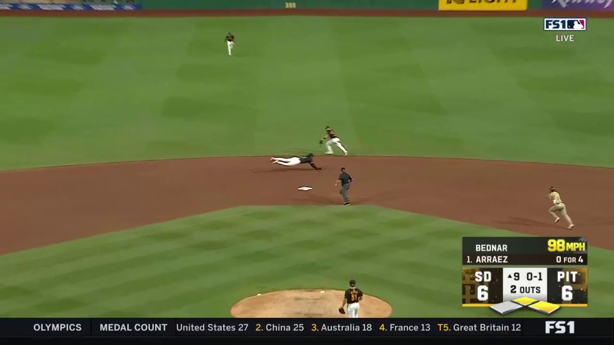 Oneil Cruz sends us into the bottom of the 9th!