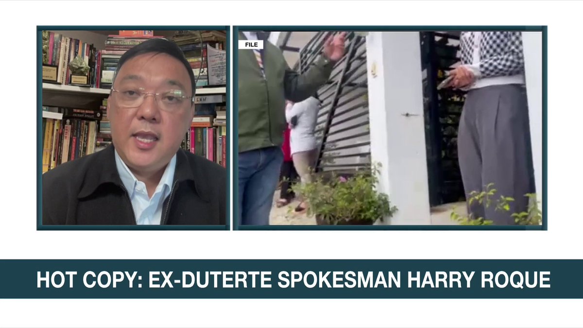 Former presidential spokesman Harry Roque says he didn't know that the person their lessee was meeting was the Chinese fugitive wanted by the Interpol. #ANCHeadstart Related: