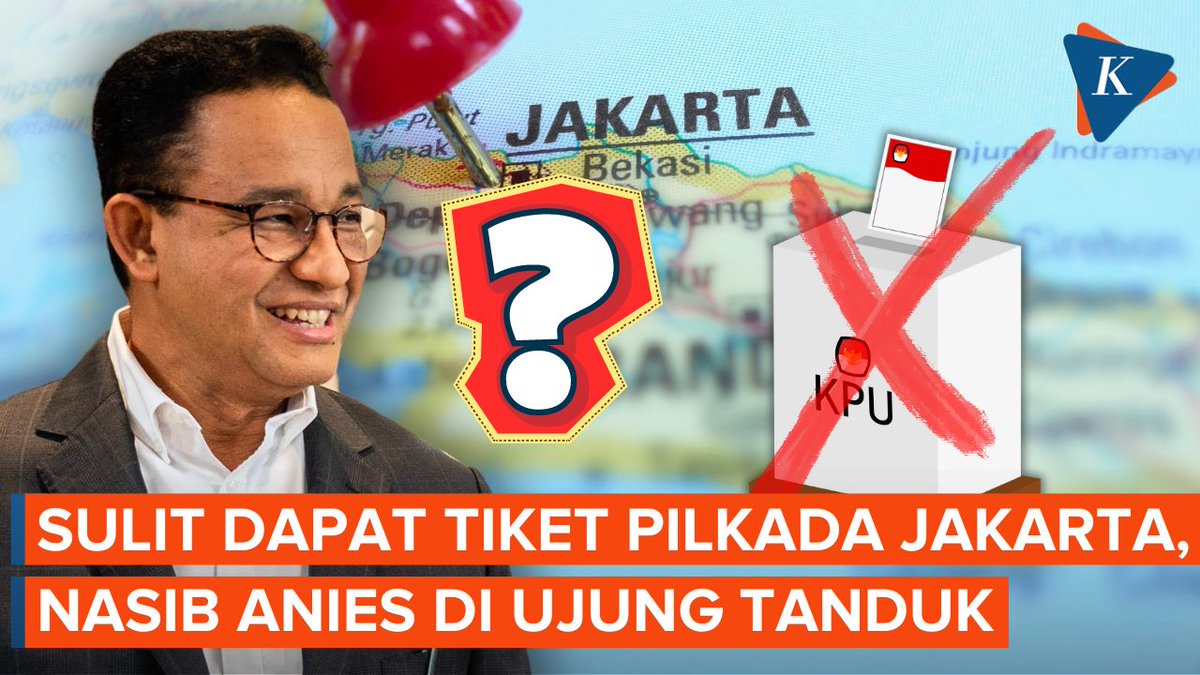 Ironi Anies Baswedan, Disukai Rakyat Tapi Sulit Dapat Tiket Pilkada Jakarta < #Pilkada #Jakarta #AniesBaswedan