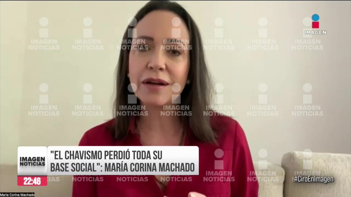 “El gobierno de México, el actual y el que comienza, tiene canales abiertos con Nicolás Maduro”, asegura María Corina Machado María Corina Machado, líder de la oposición venezolana. Esta es la conversación que tuve con ella: