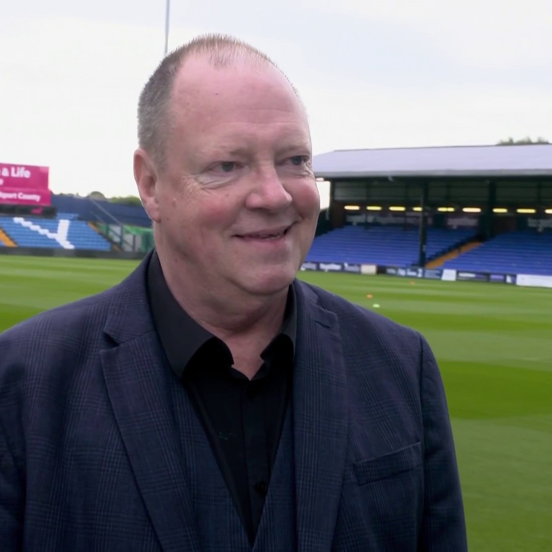 "He's got promotion in his DNA" 🧬 Day two of 72 Live kicks off at Edgeley Park where Anton Toloui speaks to Stockport County Club President Steve Bellis! 🔵