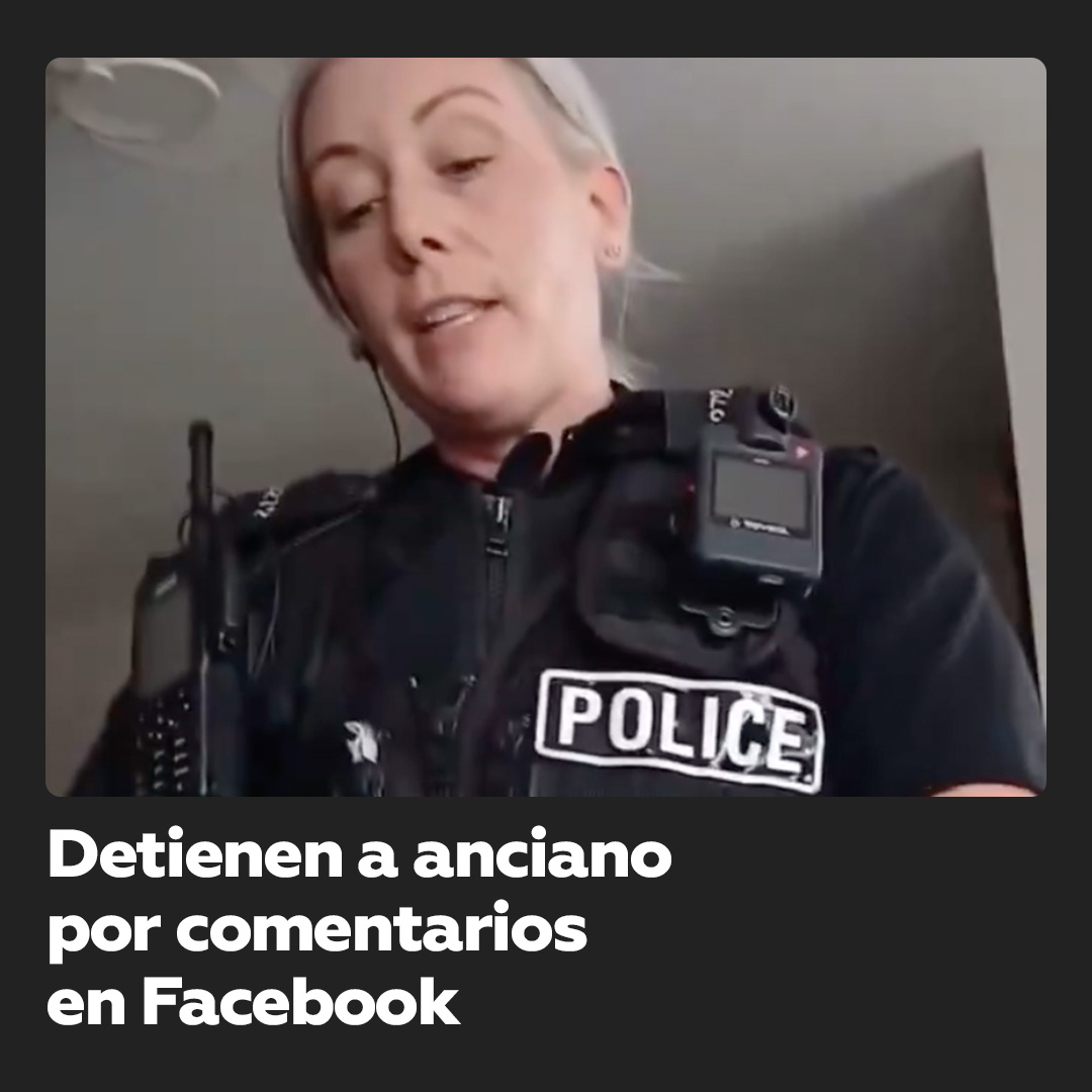 Un anciano británico fue detenido por comentarios inapropiados en Facebook sobre el asesinato de tres niñas.