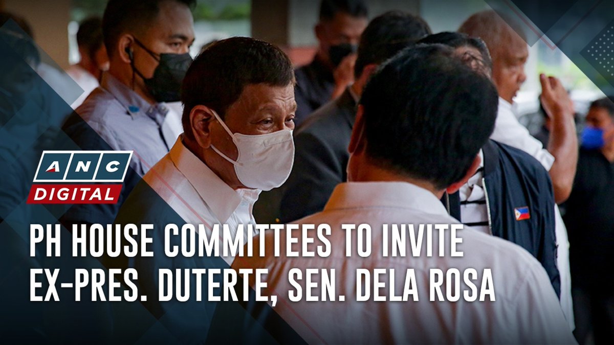 Ex-Philippine President Rodrigo Duterte will be asked to face a joint hearing of four congressional panels into the links of illegal offshore gaming operators to drug trafficking. #ANCTheWorldTonight