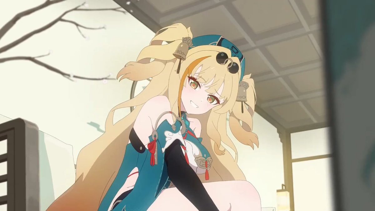 S-Stop staring at me! Kudos to Captain pre_sktch for the amazing fanwork! #HonkaiImpact3rd #Songque
