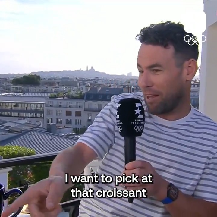 Somebody who knows France all too well... 🇫🇷 ...Mark Cavendish joins Orla Chennaoui on Bonjour Paris to reflect on making history at this year's Tour de France . 🚴‍♂️ #Paris2024