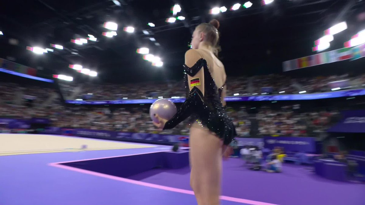 ¡RUTINA CON MUSE! 🤩🔥 "Feeling Good" y Margarita Kolosov nos regalaron una gran exhibición en gimnasia rítmica en #Paris2024 #ParísEsTuyo