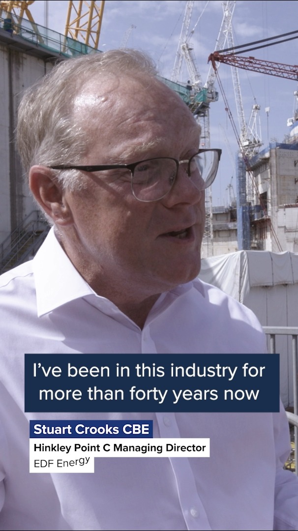 Nuclear power is clean, cost-effective and reliable source of energy ⚛️ Here's Philip Hunt taking a tour of Hinkley Point C which is just one project working to boost skills and jobs for local communities to help power millions of homes in the future with nuclear energy.
