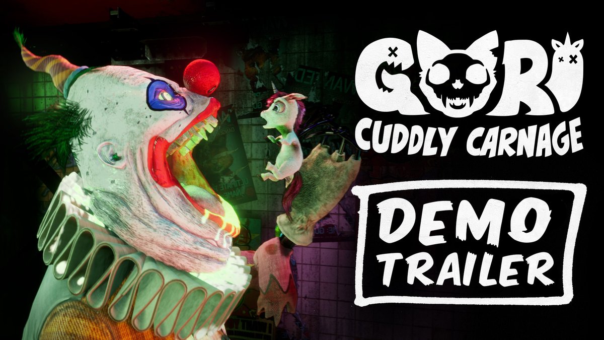 The cat is out of the bag! It's time to slay the evil Adorable Army 🦄 Push your combat and platforming skills to the limits and experience the full first level on PC, Nintendo Switch, PlayStation 5|4, Xbox Series X|S, and Xbox One 😻 #GoriGame