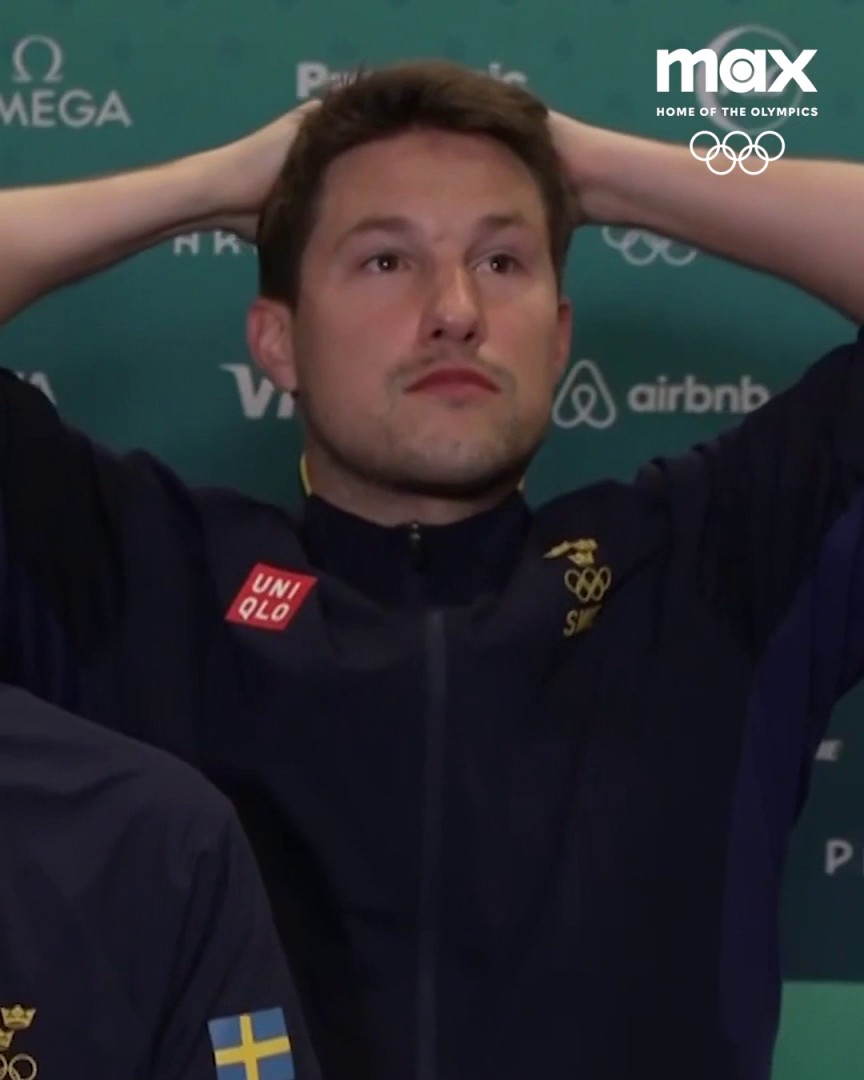 Vi kunde inte heller förstå det, Kristian! 😂 📲 Streama varje ögonblick från OS i Paris 2024 – bara på Max
