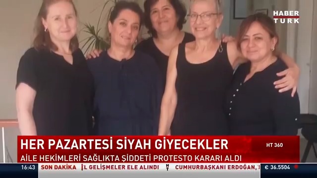 Her Pazartesi siyah giyecekler... Aile hekimleri sağlıkta şiddeti protesto kararı aldı.