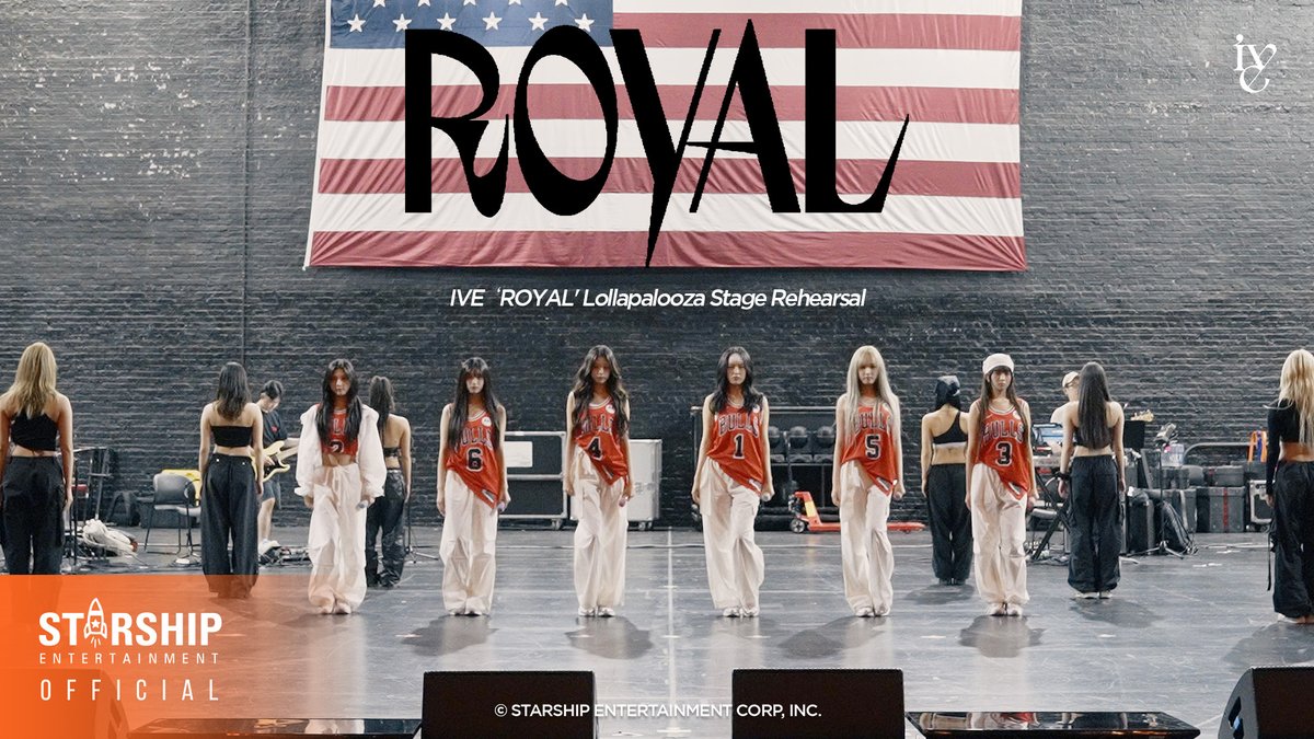 🎥 IVE 아이브 'ROYAL' Lollapalooza Stage Rehearsal #IVE #아이브 #ROYAL #Lollapalooza #Lolla