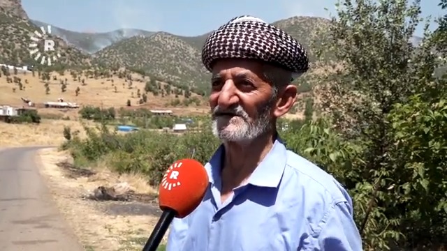 Devleta dagirker çiyayên Kurdistanê, zêvî û aqarên gundiyan dişawitîne.