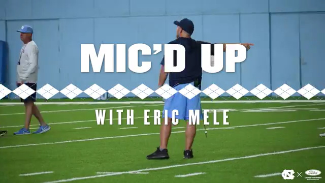 Mic’d Up with Special Teams Analyst Eric Mele 🎤 #CarolinaFootball 🏈 #UNCommon