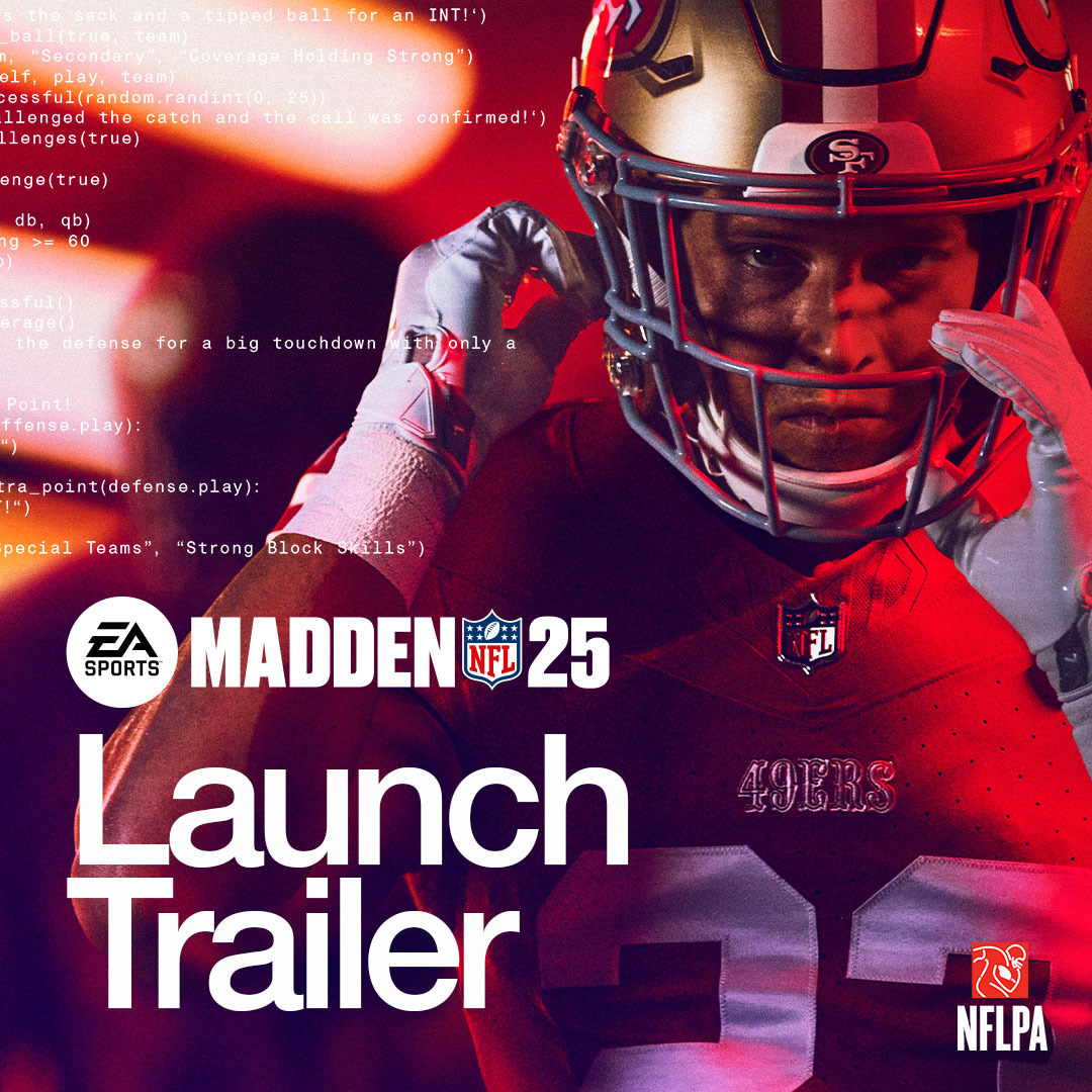 Every hit hits different with BOOM Tech in #Madden25 Pre-order today ➡️