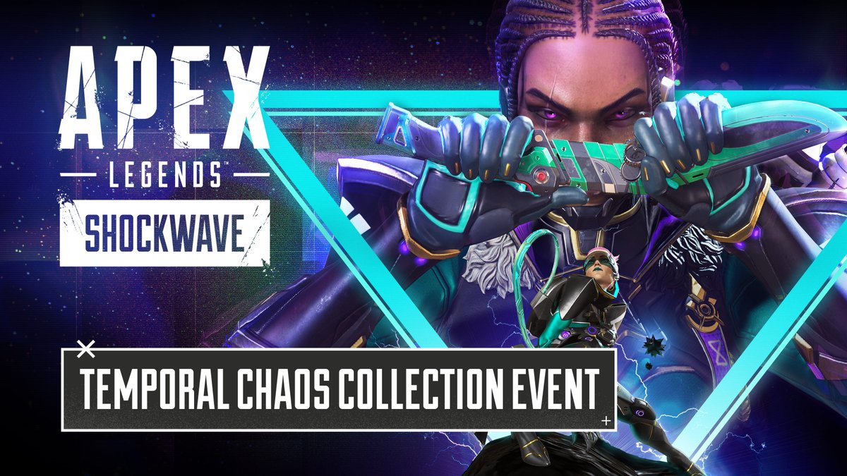 Hot drop into the new Straight Shot Revival, play TDM with Akimbo and LMGs, conquer the Reward Track, and unlock Bangalore’s new “Emerald Edge” Heirloom. The Temporal Chaos Collection Event kicks off on August 13! ⏳: