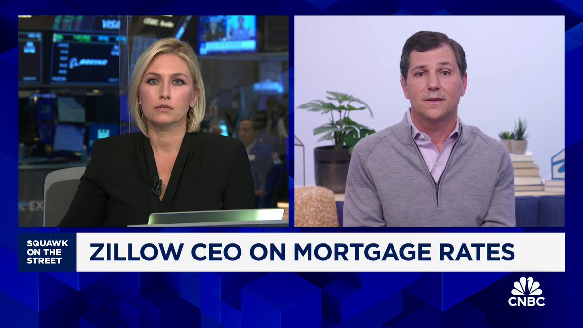 Expect the housing market to remain choppy, Zillow Group CEO Jeremy Wacksman tells Morgan Brennan and @DavidFaber. He joins to discuss the impact of Fed rates on mortgages and the state of the rental market. $Z