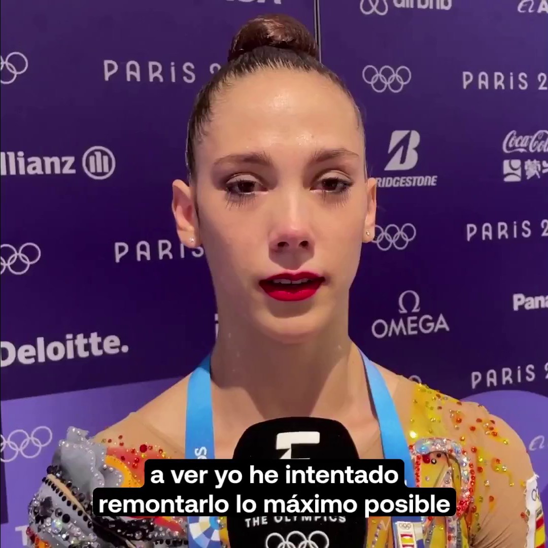 😥 La presión de fallar en unos Juegos Olímpicos 🗣 𝐏𝐨𝐥𝐢𝐧𝐚 𝐁𝐞𝐫𝐞𝐳𝐢𝐧𝐚 y 𝐀𝐥𝐛𝐚 𝐁𝐚𝐮𝐭𝐢𝐬𝐭𝐚 no pudieron contener sus emociones en Eurosport.es tras no clasificarse ninguna de ellas para la final Paris 2024 | #Paris2024
