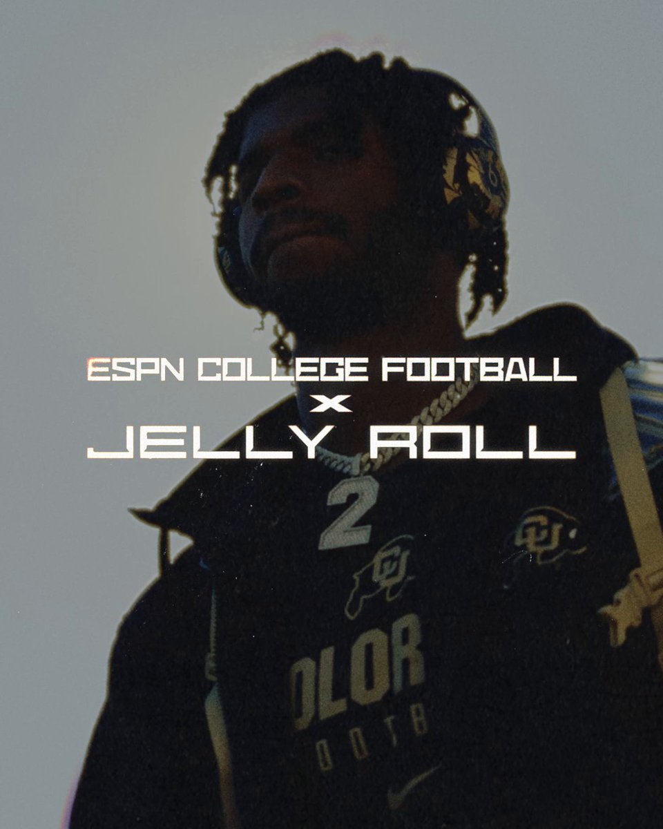 The countdown to college football is on and Jelly Roll is going to have you HYPED 🔥